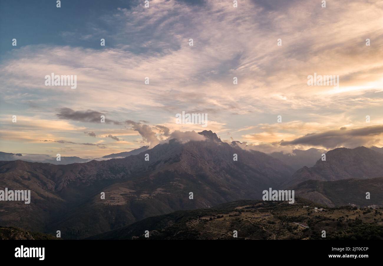 Picture Idea: Dusk Falling On The 2389 Metre Peak Of Monte Padro