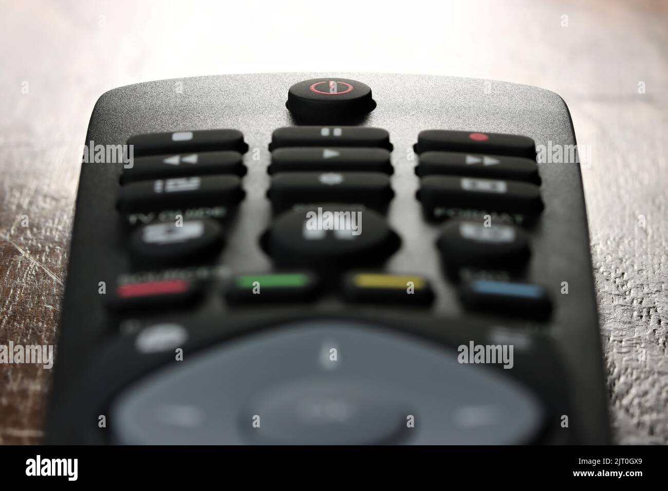 standby-button-on-remote-control-stock-photo-alamy