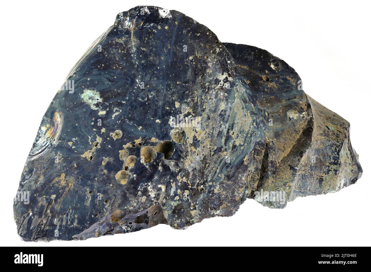 copper slag from Mansfeld, Germany isolated on white background Stock Photo Alamy