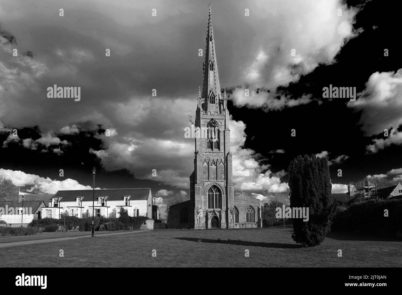 The Church of St Marys, Whittlesey town, Cambridgeshire, England, UK
