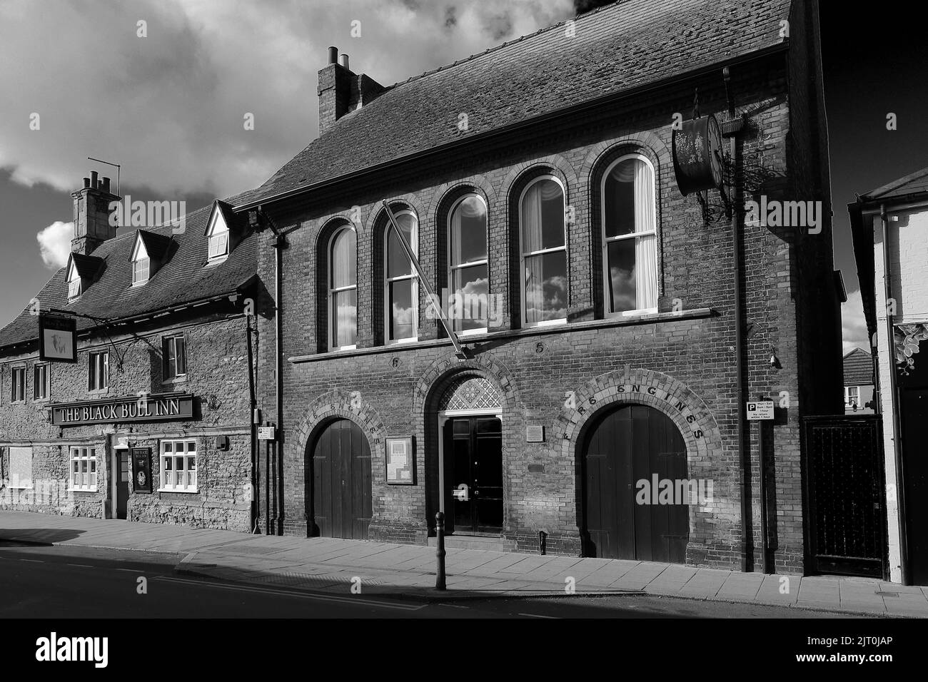The Town Hall and Museum, Whittlesey town, Cambridgeshire, England, UK