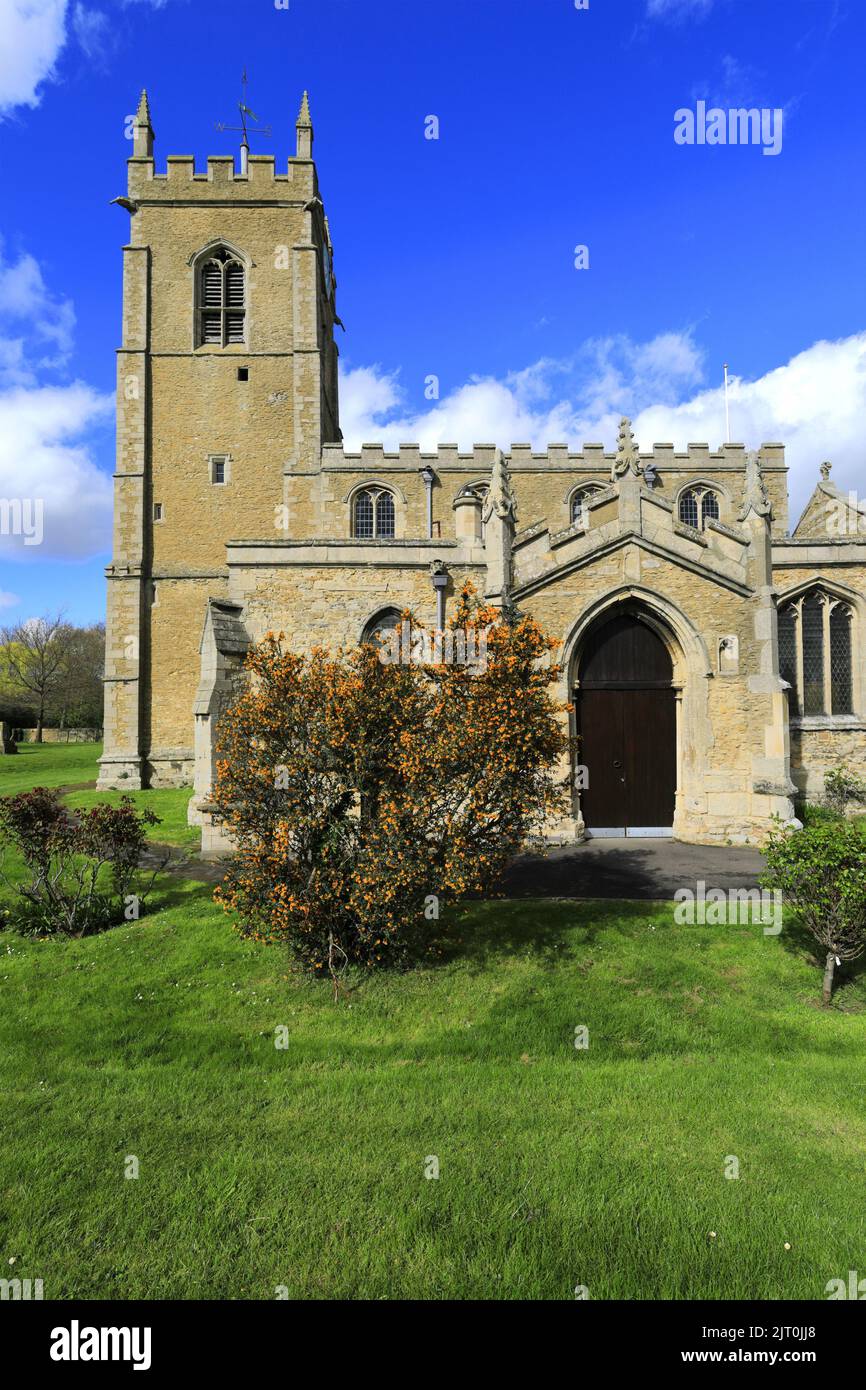 The Church of St Andrew, Whittlesey town, Cambridgeshire, England, UK