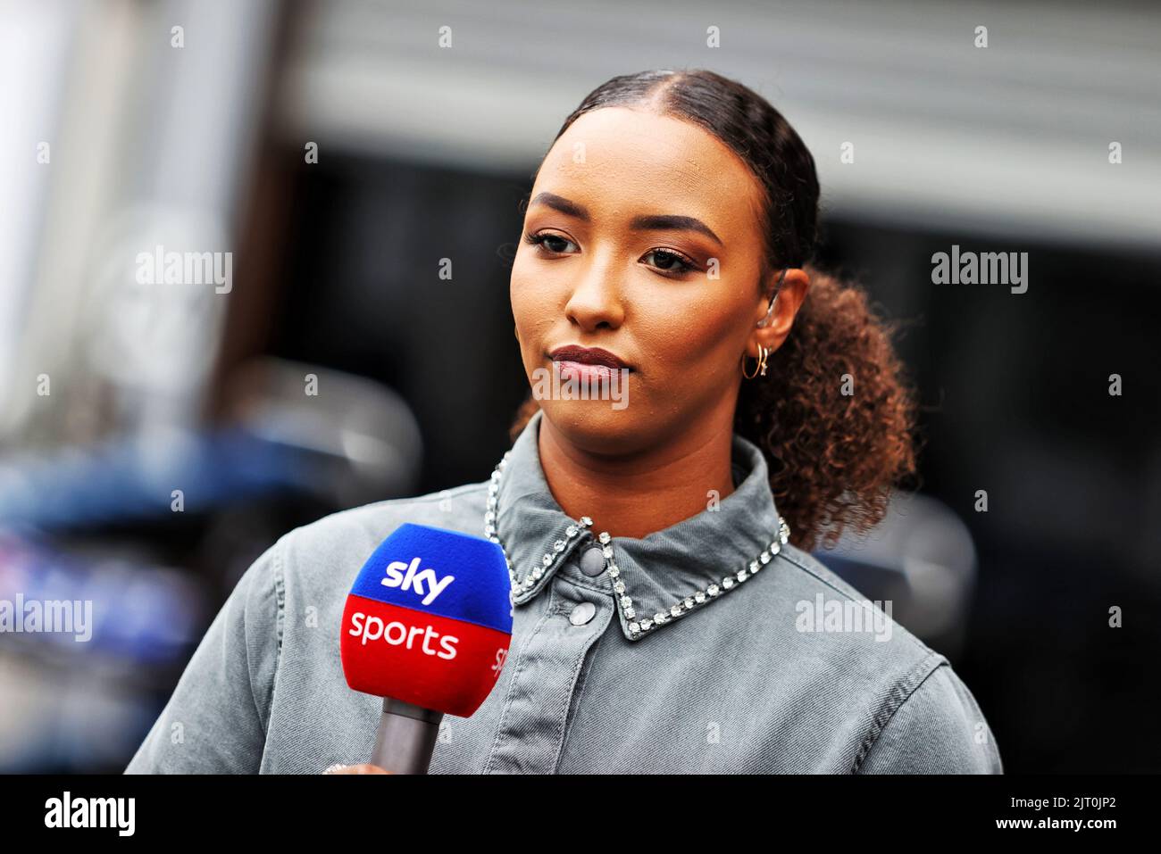 Naomi Schiff (RWA) / (BEL) Sky Sports F1 Presenter. Belgian Grand Prix ...