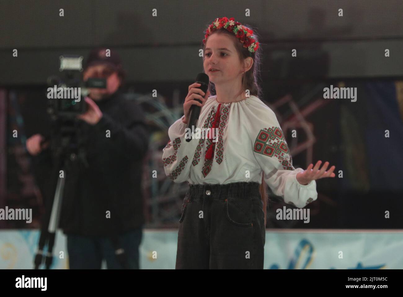 Sydney, Australia. 27th August 2022. The UkiFest 2022 Ukrainian