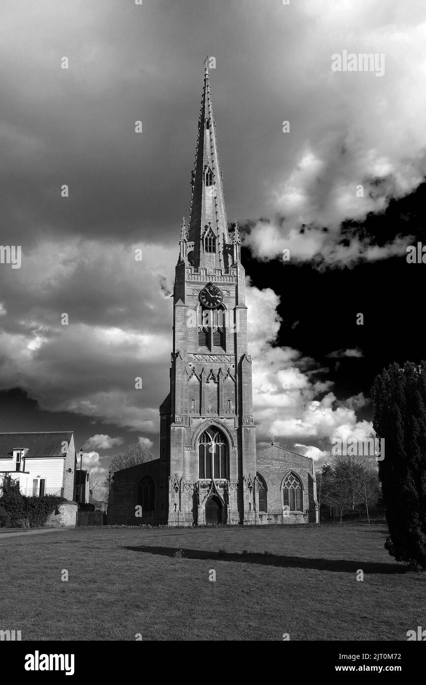 The Church of St Marys, Whittlesey town, Cambridgeshire, England, UK