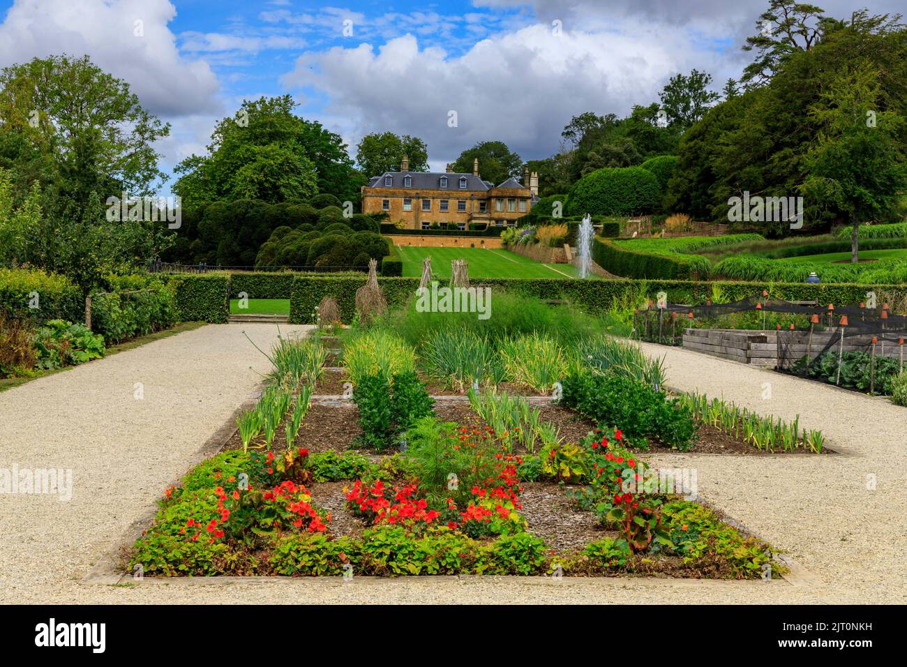 The Vegetable Garden in the newly restored 'The Newt in Somerset ...