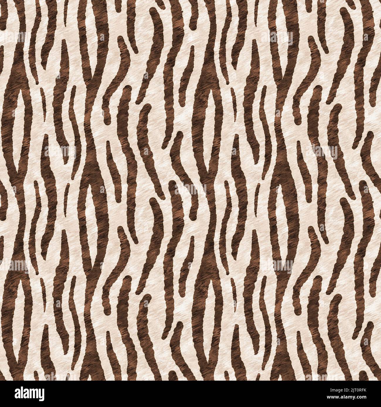 Cute safari tiger print fur wild animal pattern for babies room decor
