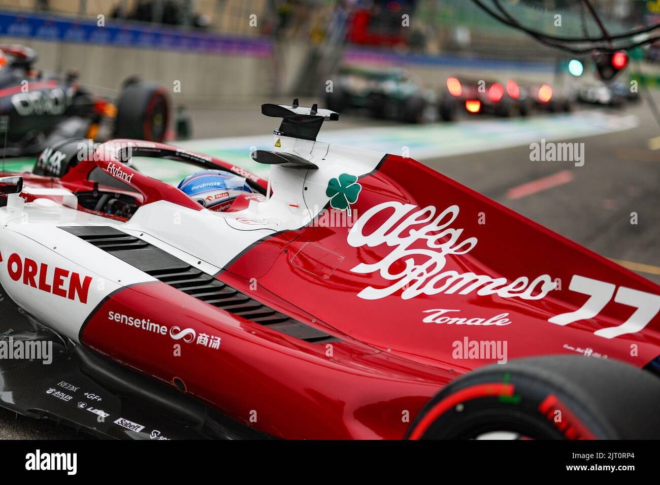S8921 Spark Modèle Réduit 1:43 Spark - Alfa Romeo F1 C43 #77 - Valtteri