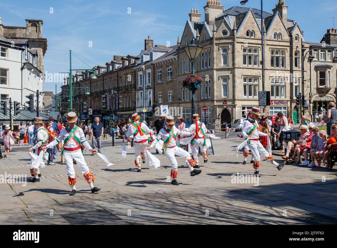 Morris dancing at the Buxton Day of Dance 2022 Stock Photo Alamy