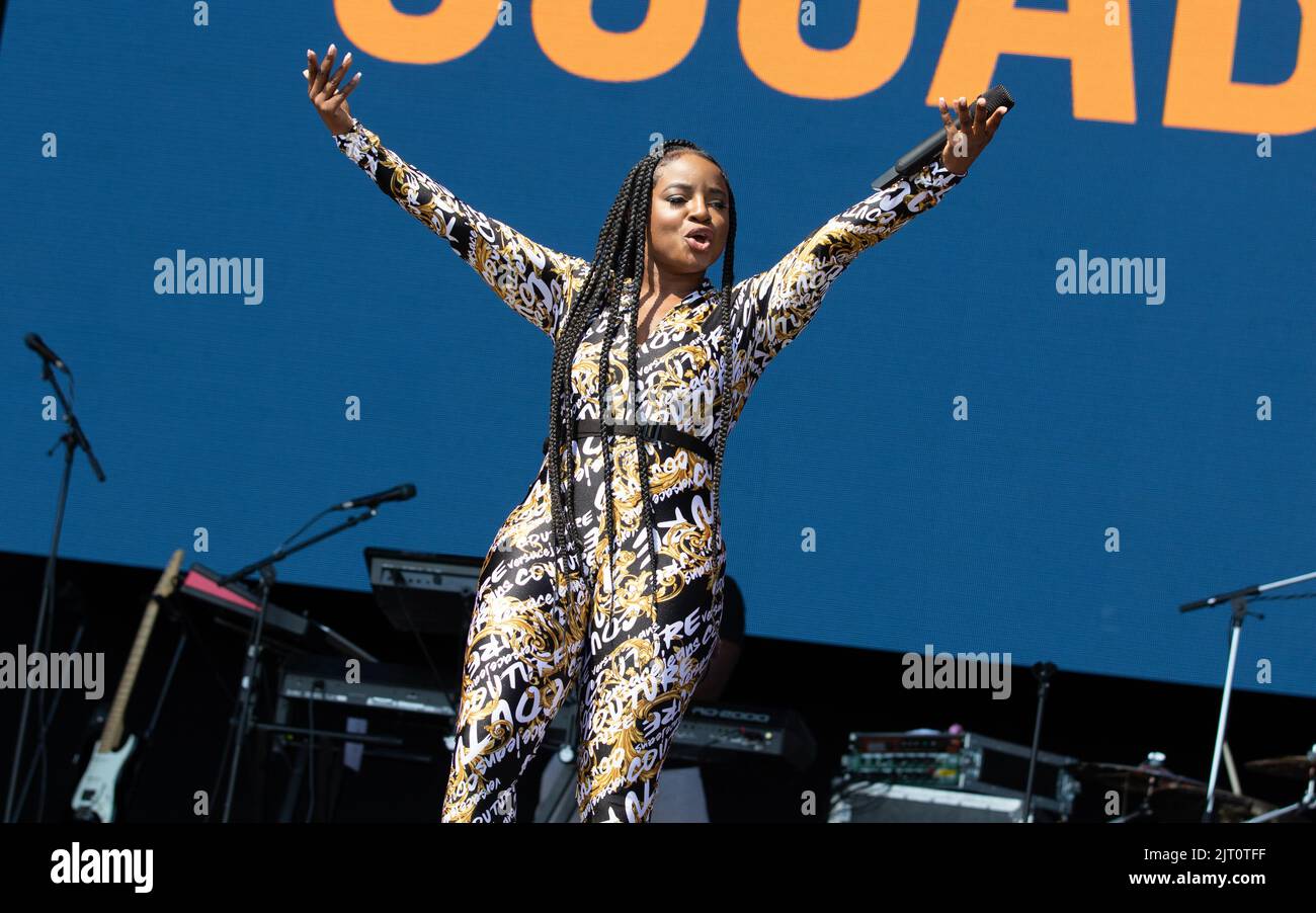 Sugababes performing at Victorious Festival 2022. Southsea Common. 27 August 2022. Credit: Alamy Live News/Charlie Raven Credit: Charlie Raven/Alamy Live News Stock Photo