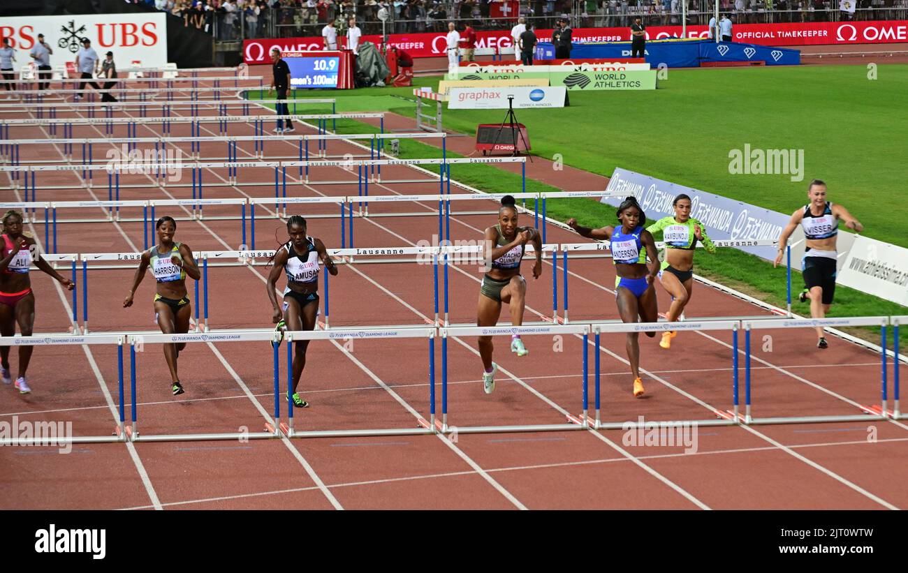 Stade Olympique de la Pontaise, Lausanne, France, August 26, 2022, 100