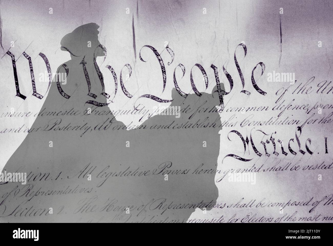 The Constitution of the United States Stock Photo Alamy