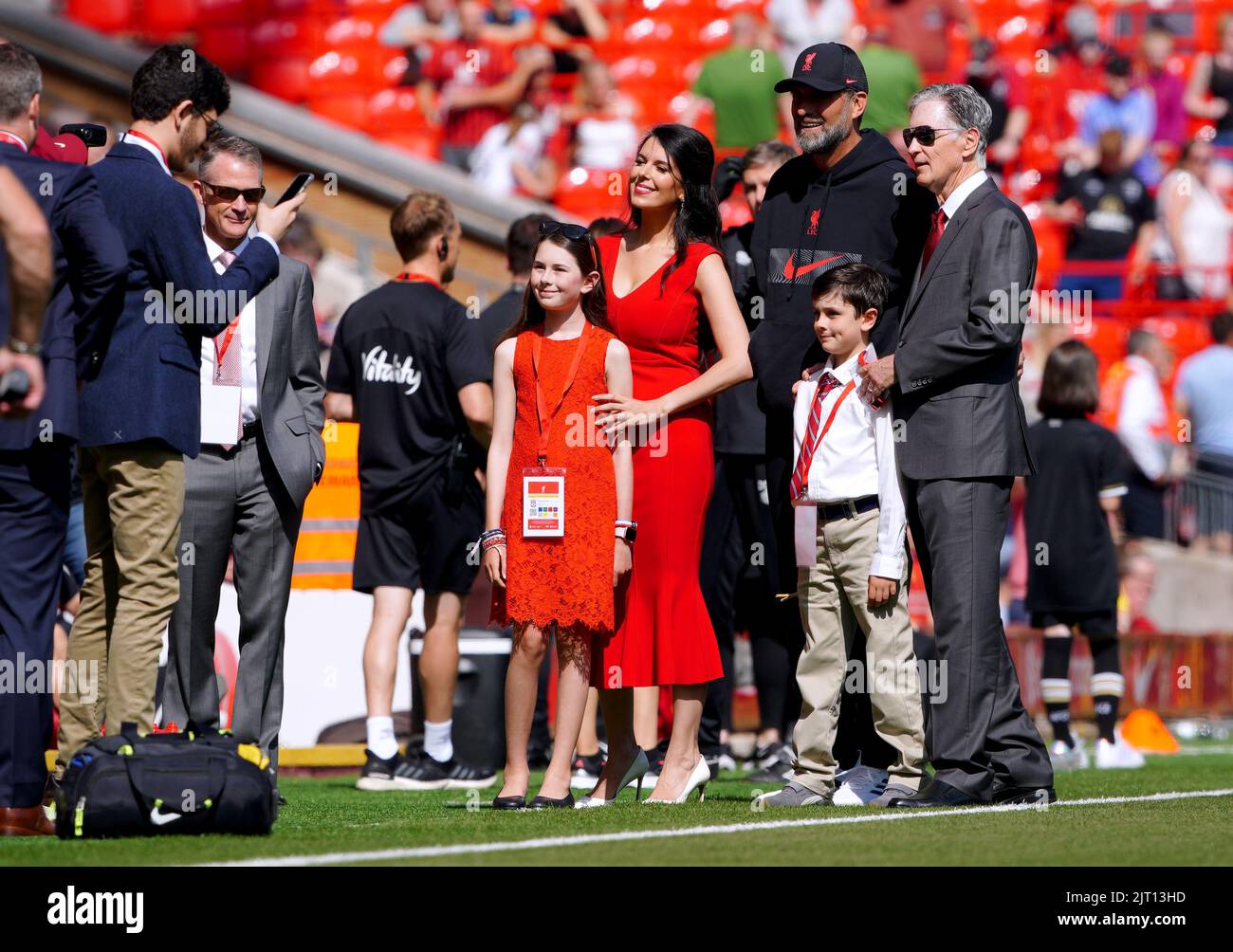 Liverpool Owner John Henry And His Wife Linda Pizzuti Henry Pose For A Liverpool Owner John Henry And His Wife Linda Pizzuti Henry Pose For A