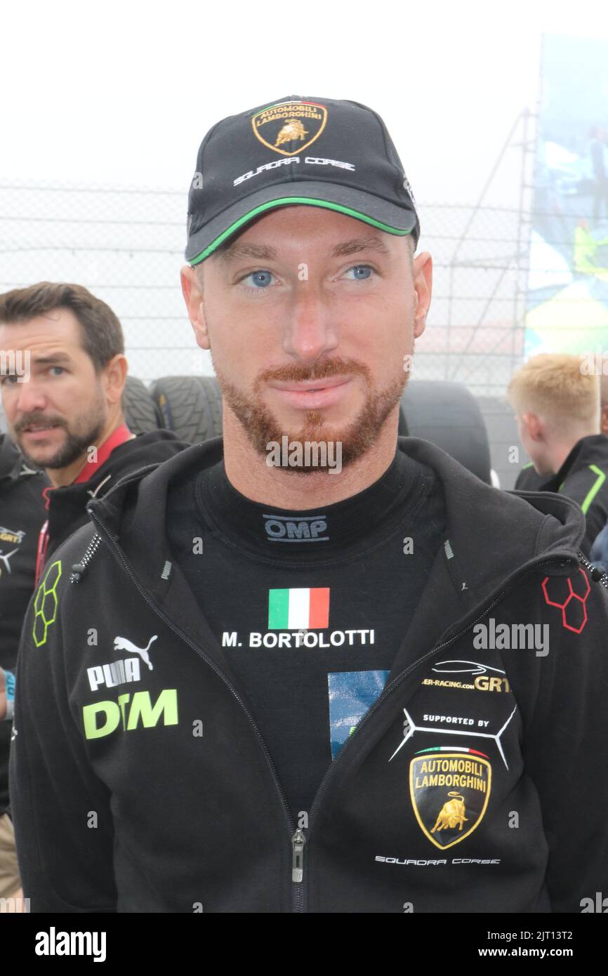 NUERBURGRING, Germany. , . DTM, German Touringcars Masters, portrait of Mirko BORTOLOTTI, GRT grasser-racing during the DTM round held at the Nuerburgrung in season 2022 - photo and copyright © Arthur THILL/ATP images (THILL Arthur/ATP/SPP) Credit: SPP Sport Press Photo. /Alamy Live News Stock Photo