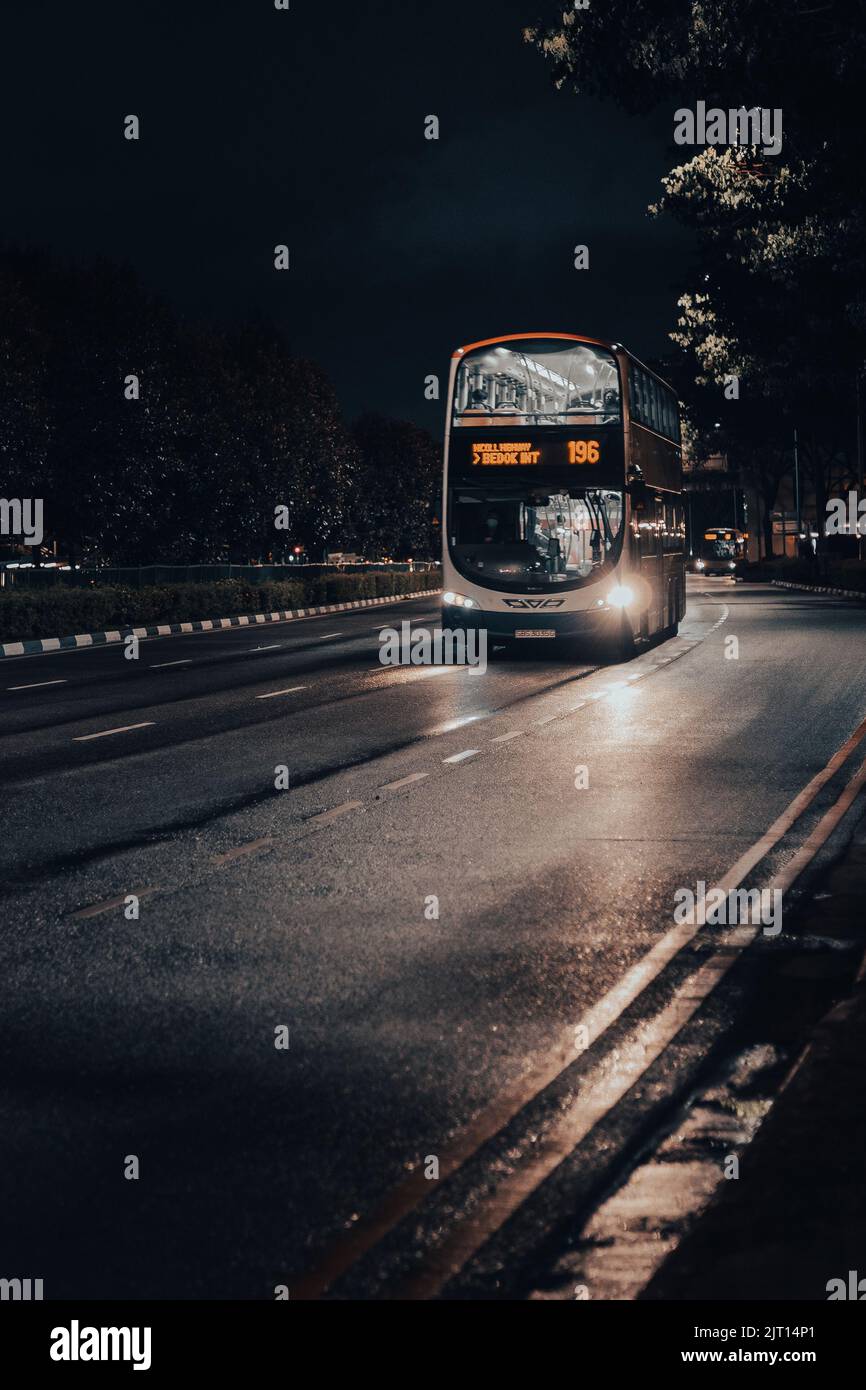 Singapore bus interchange hi-res stock photography and images - Alamy