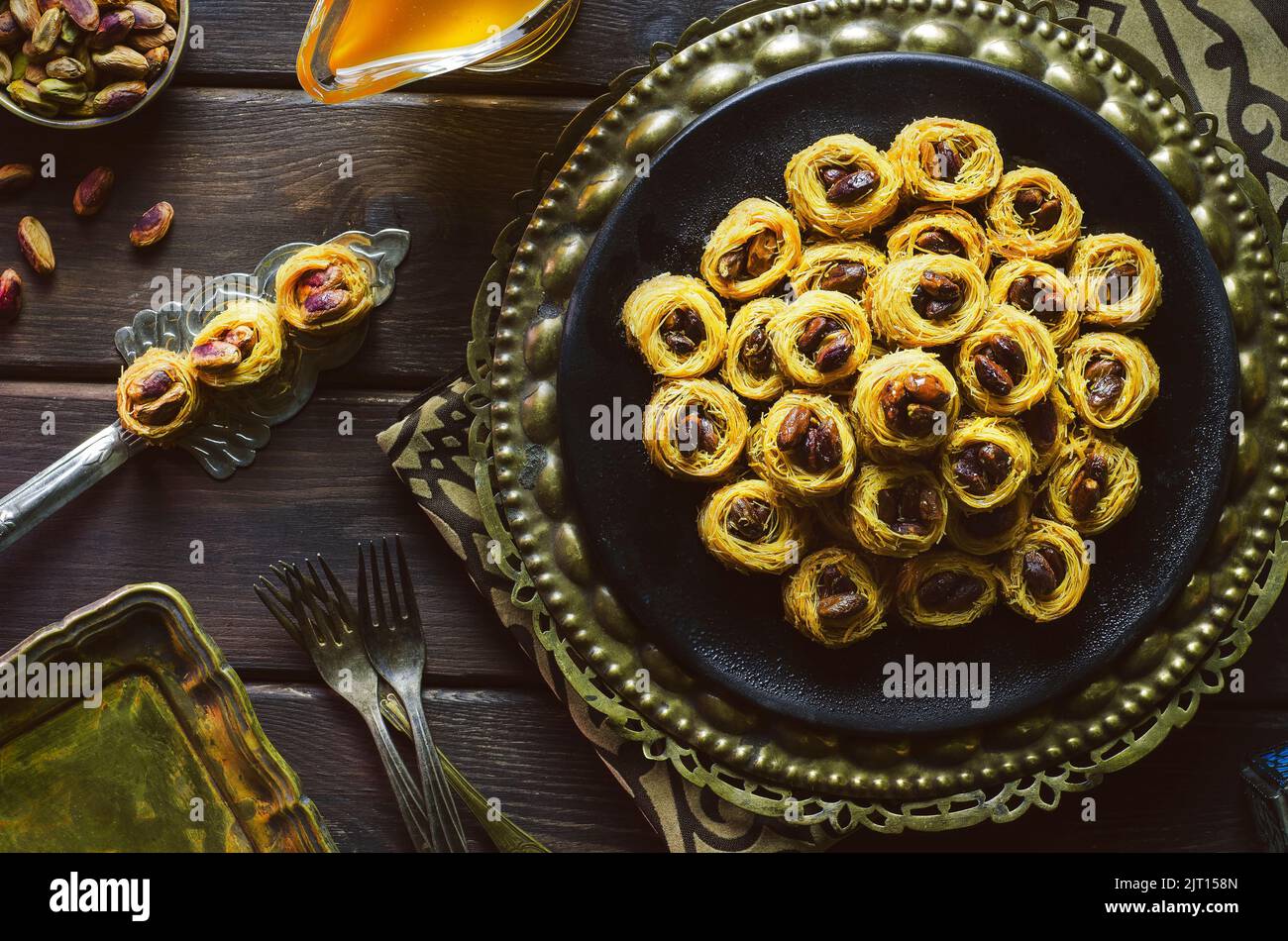 kunafa ramadan dessert