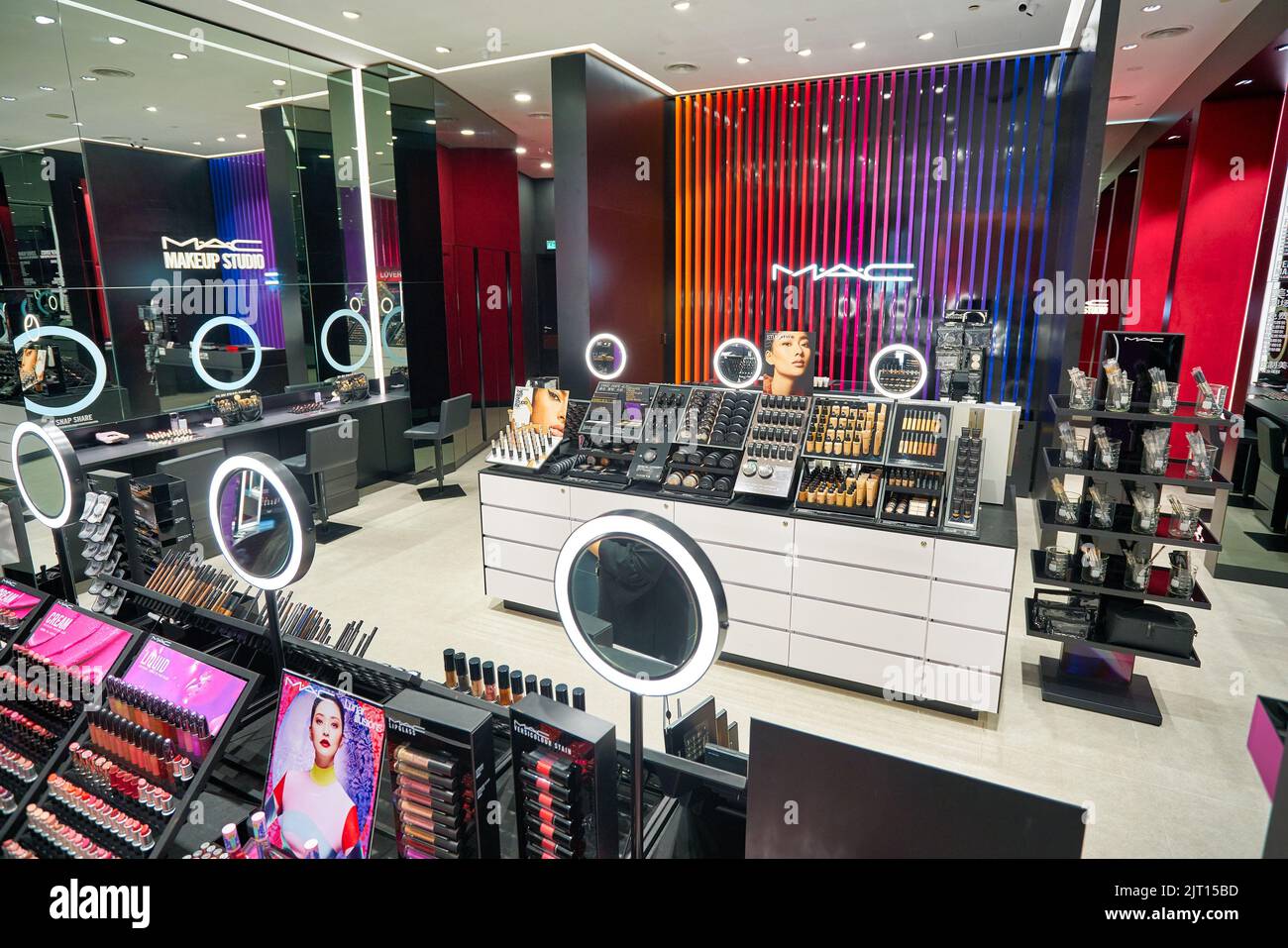 KUALA LUMPUR, MALAYSIA - CIRCA JANUARY, 2020: interior shot of MAC ...