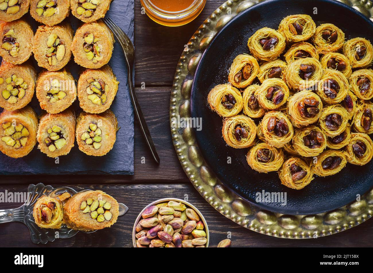 kunafa ramadan dessert