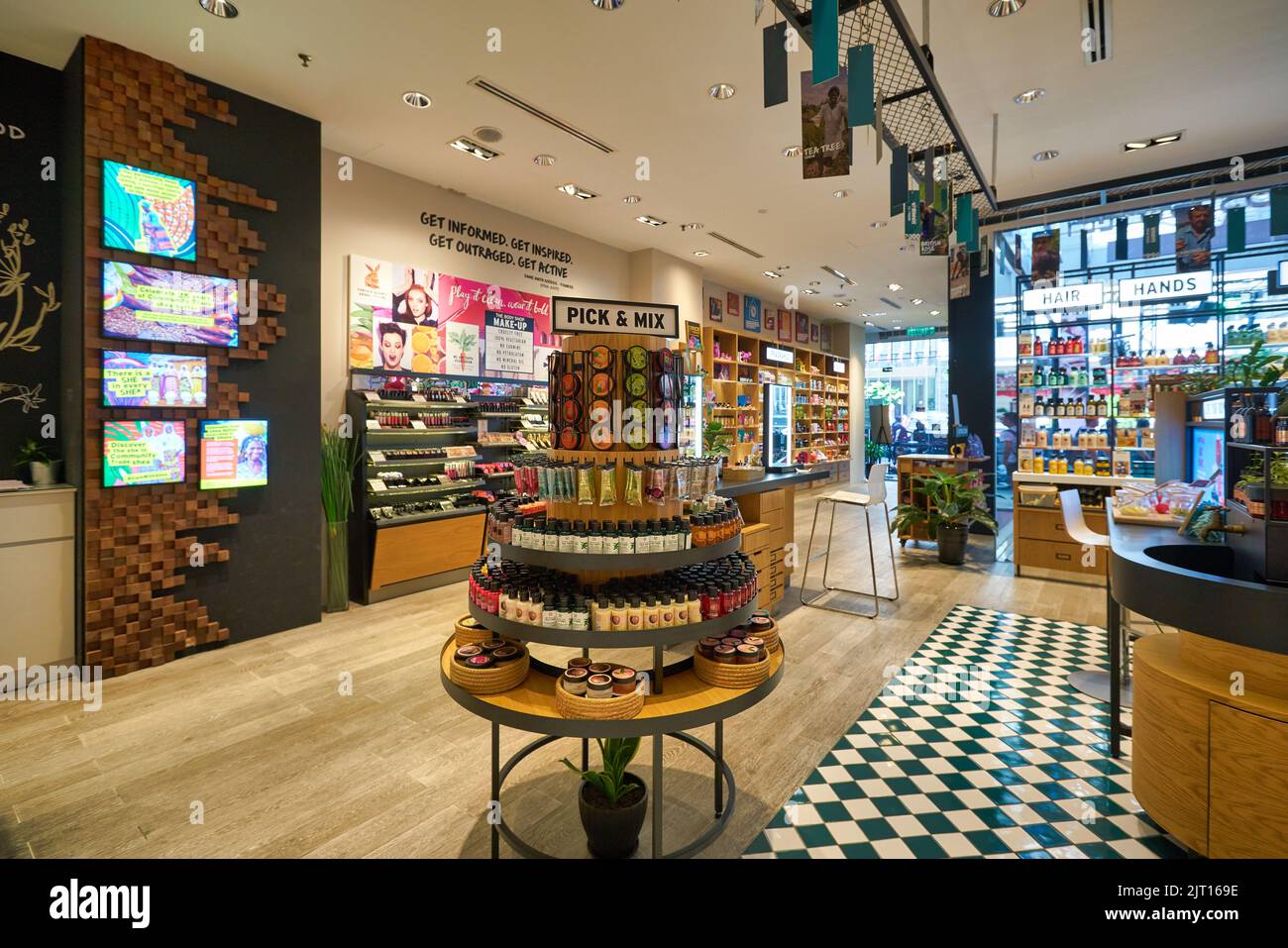 KUALA LUMPUR, MALAYSIA CIRCA JANUARY, 2020 interior shot of The Body