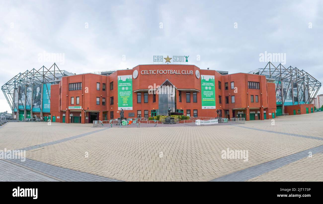 Celtic Park parkhead stadium home of Glasgow Celtic FC Scotland UK  Photography by Joe Fox