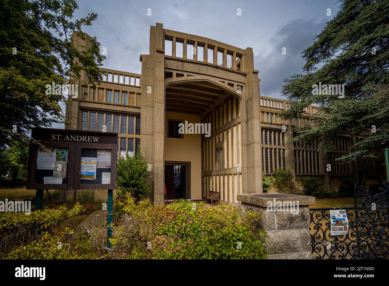 St Andrew’s Church Felixstowe Suffolk UK built 192931 of reinforced