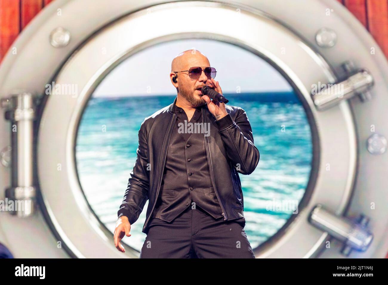 Pitbull (Armando Perez) during the Can