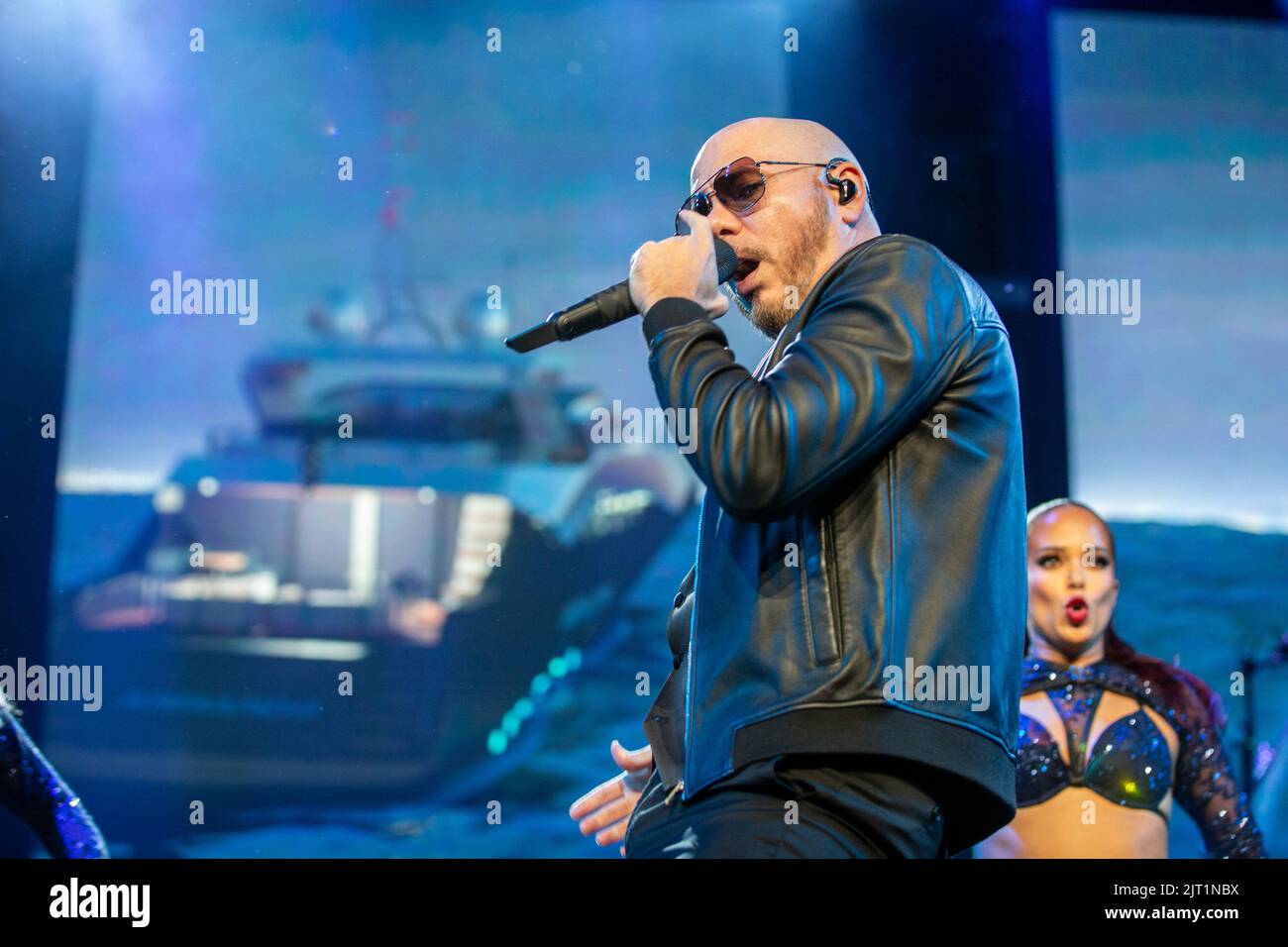 Pitbull (Armando Perez) during the Can