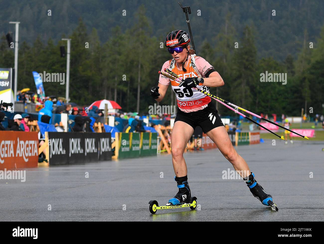 Ruhpolding, Germany. 27th Aug, 2022. Biathlon: Summer World ...