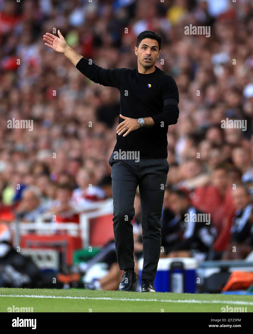 Arsenal Manager Mikel Arteta During The Premier League Match At The ...