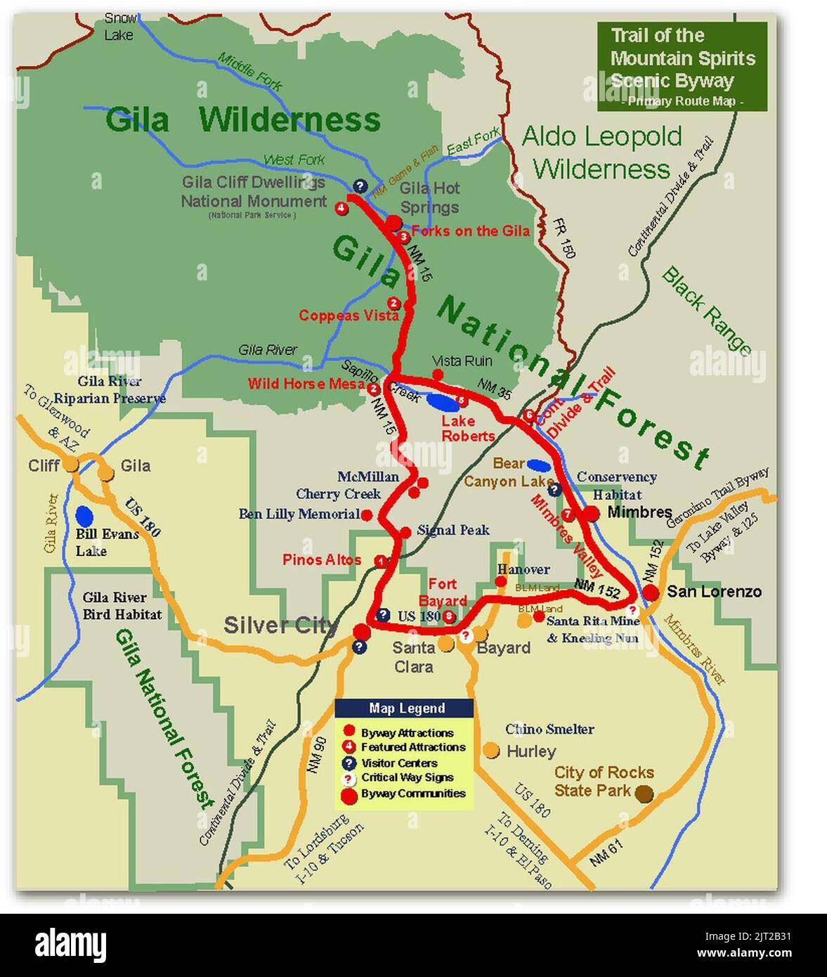 Trail of the Mountain Spirits Scenic Byway Trail of the Mountain