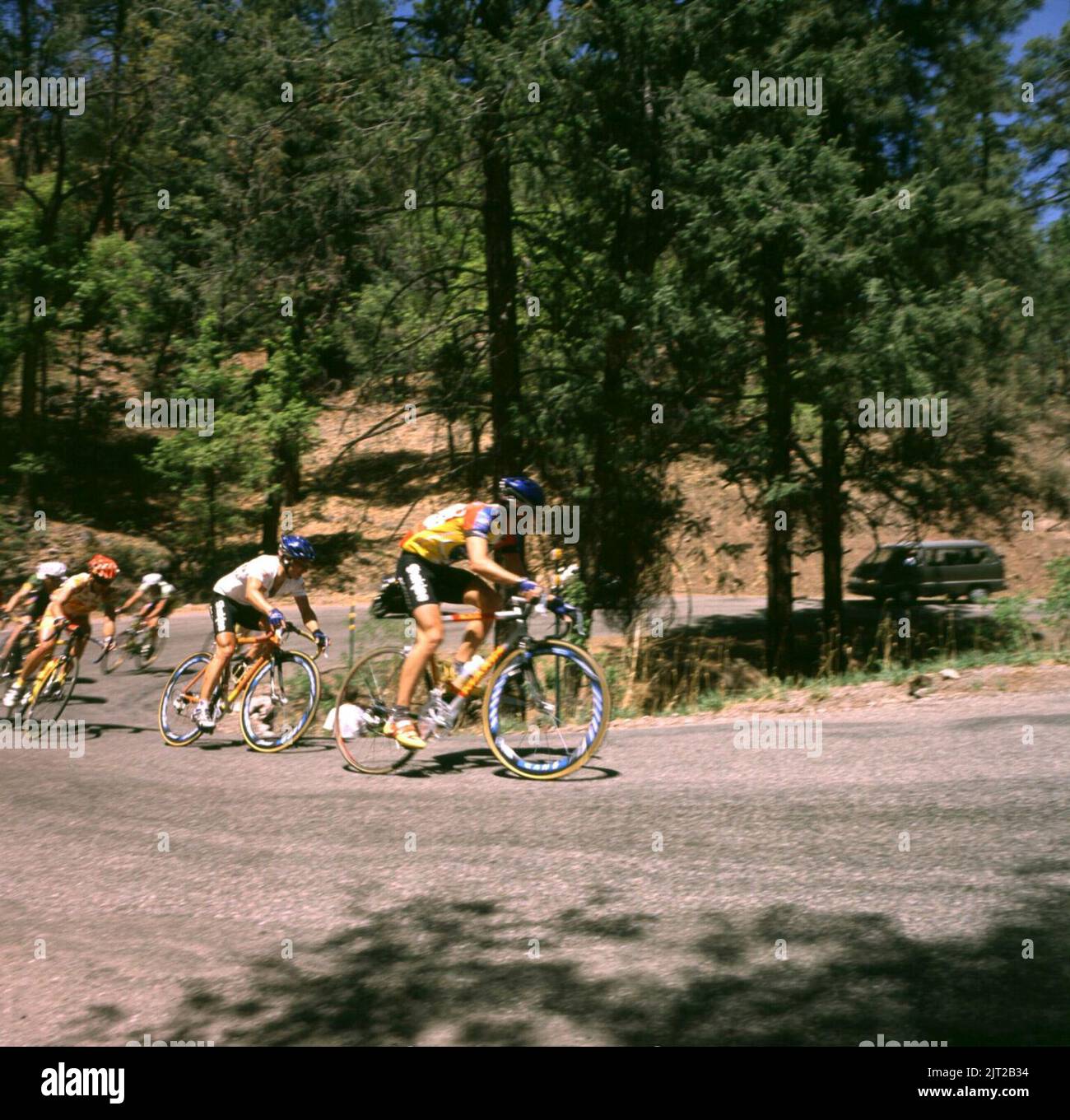 Trail of the Mountain Spirits Scenic Byway Tour de Gila Stock Photo