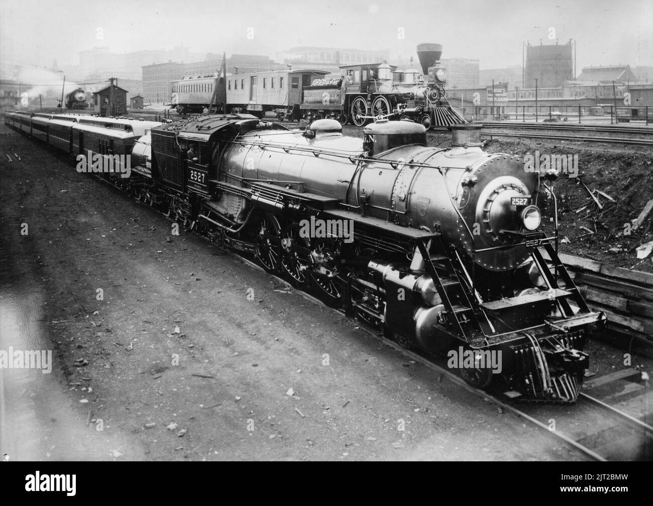 Train of 1862 & 1924 Stock Photo - Alamy