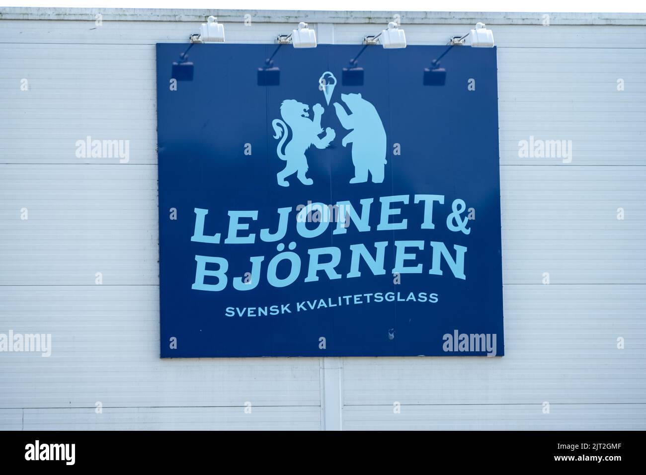 Gothenburg, Sweden June 25 2022 Logo of och Björnen ice