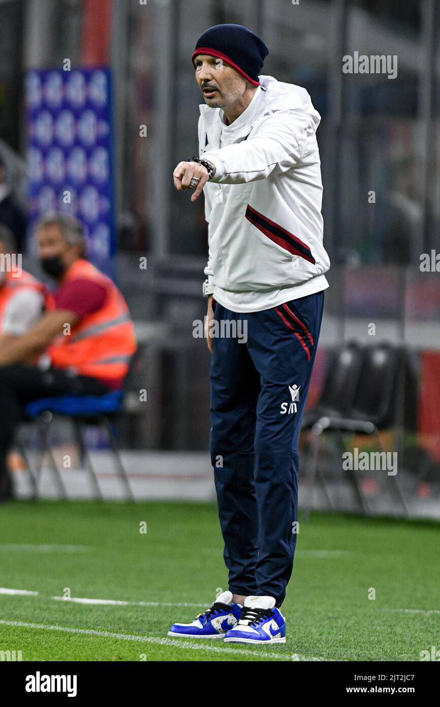 Ac milan v bologna hi-res stock photography and images - Alamy