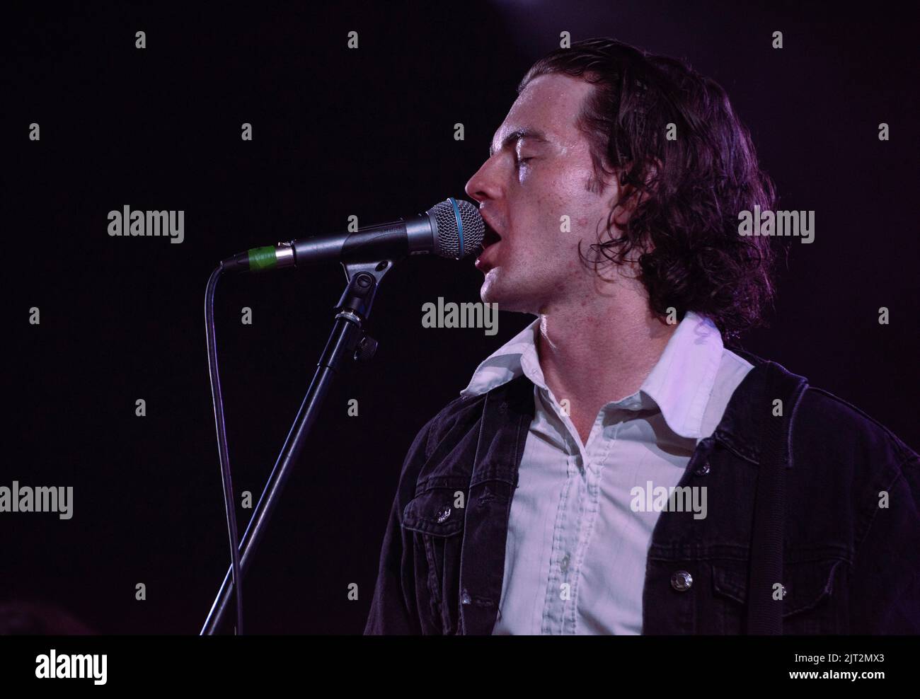 The Blinders plays at Leeds Festival on Friday 26th August 2022, playing the Festival Republic Stage which is presented by IHG hotels and resorts Credit: Tracy Daniel/Alamy Live News Stock Photo