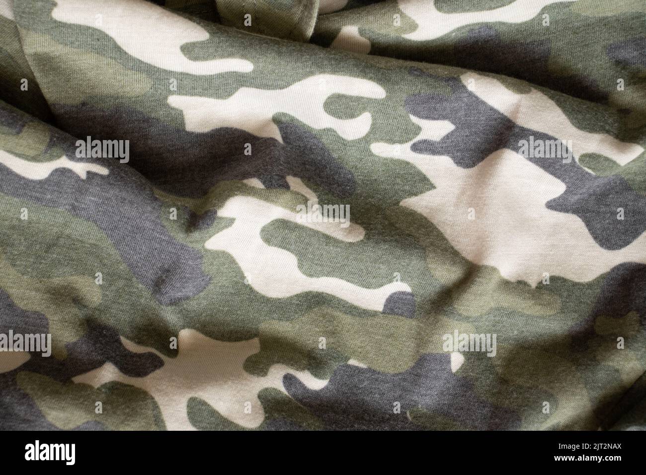 Camouflage green background for camouflage, military uniform for camouflage, war Stock Photo