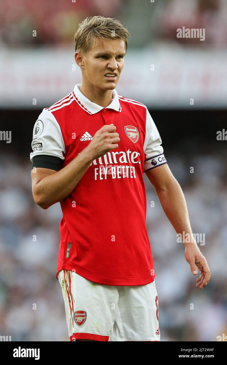 Martin Ødegaard #8 of Arsenal Stock Photo - Alamy