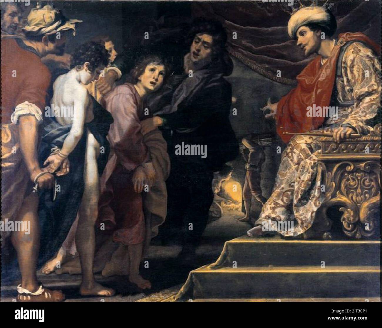 Tre Giovani Nella Fornace Spiegazione Alla fornace hi-res stock photography and images - Alamy