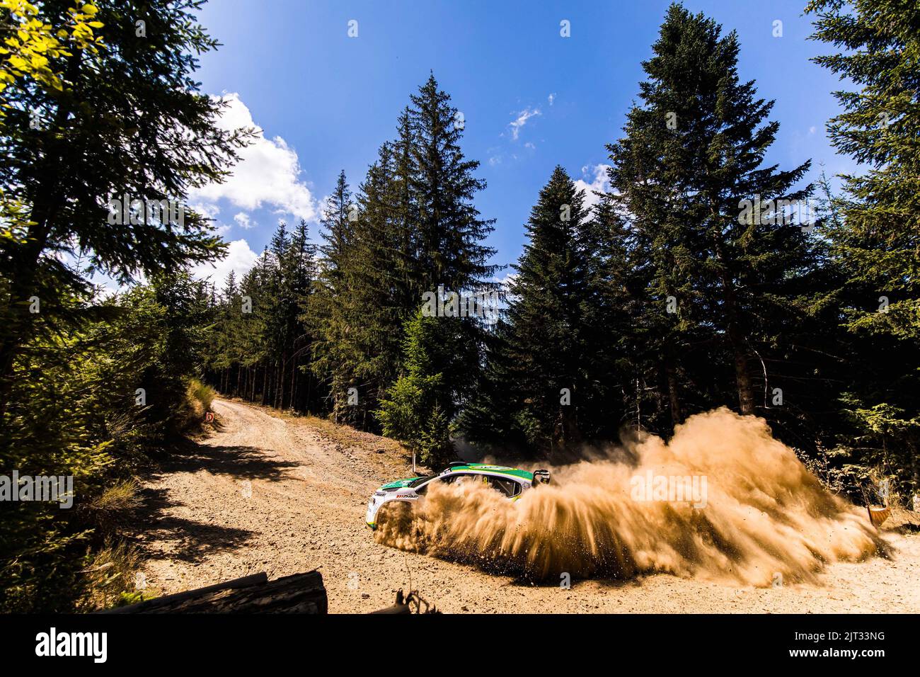 08 GASCOU Emmanuel, DE TURCKHEIM Gilles, Citroën C3 Rally2, action ...