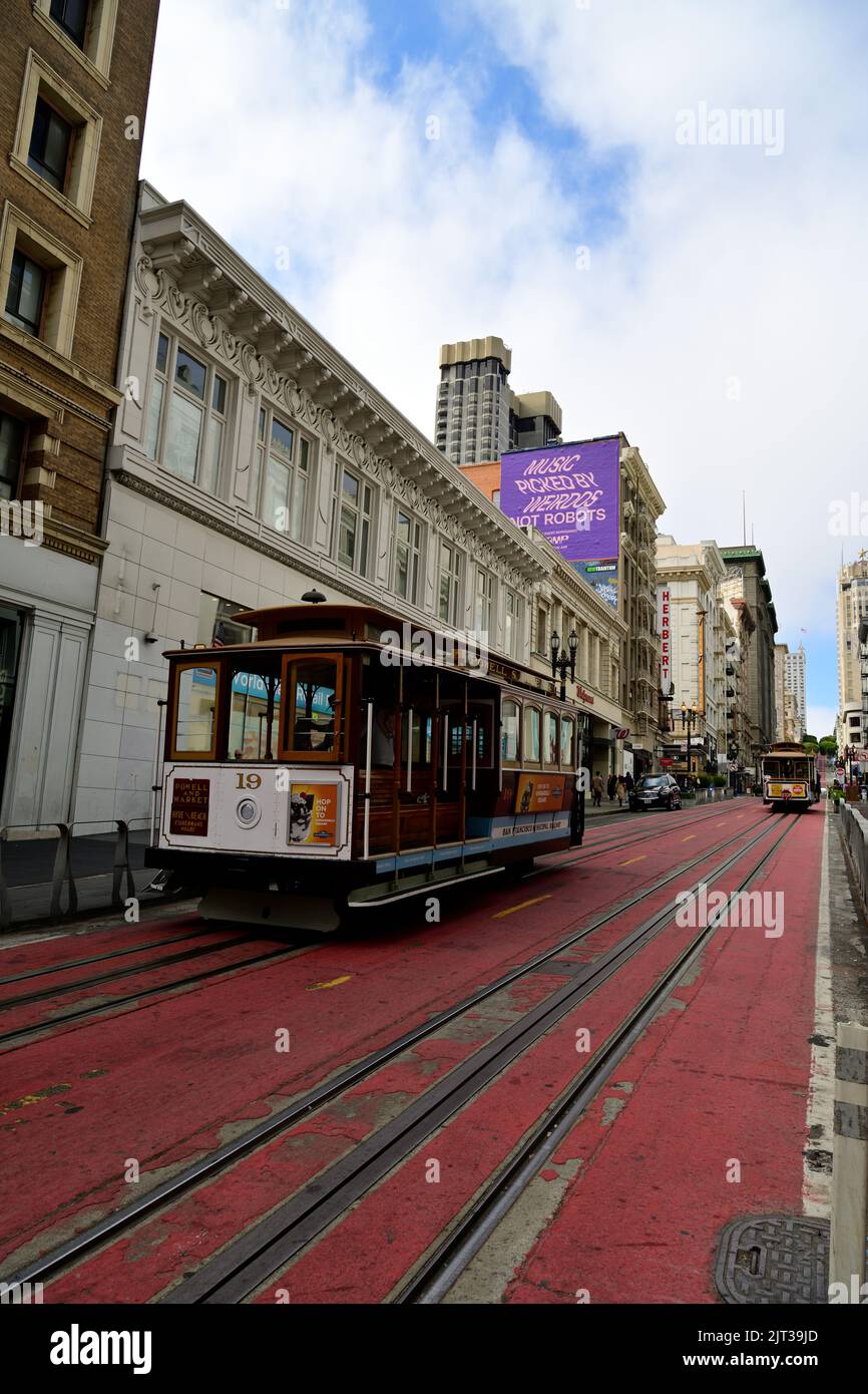 San Francisco Downtown - California Stock Photo - Alamy
