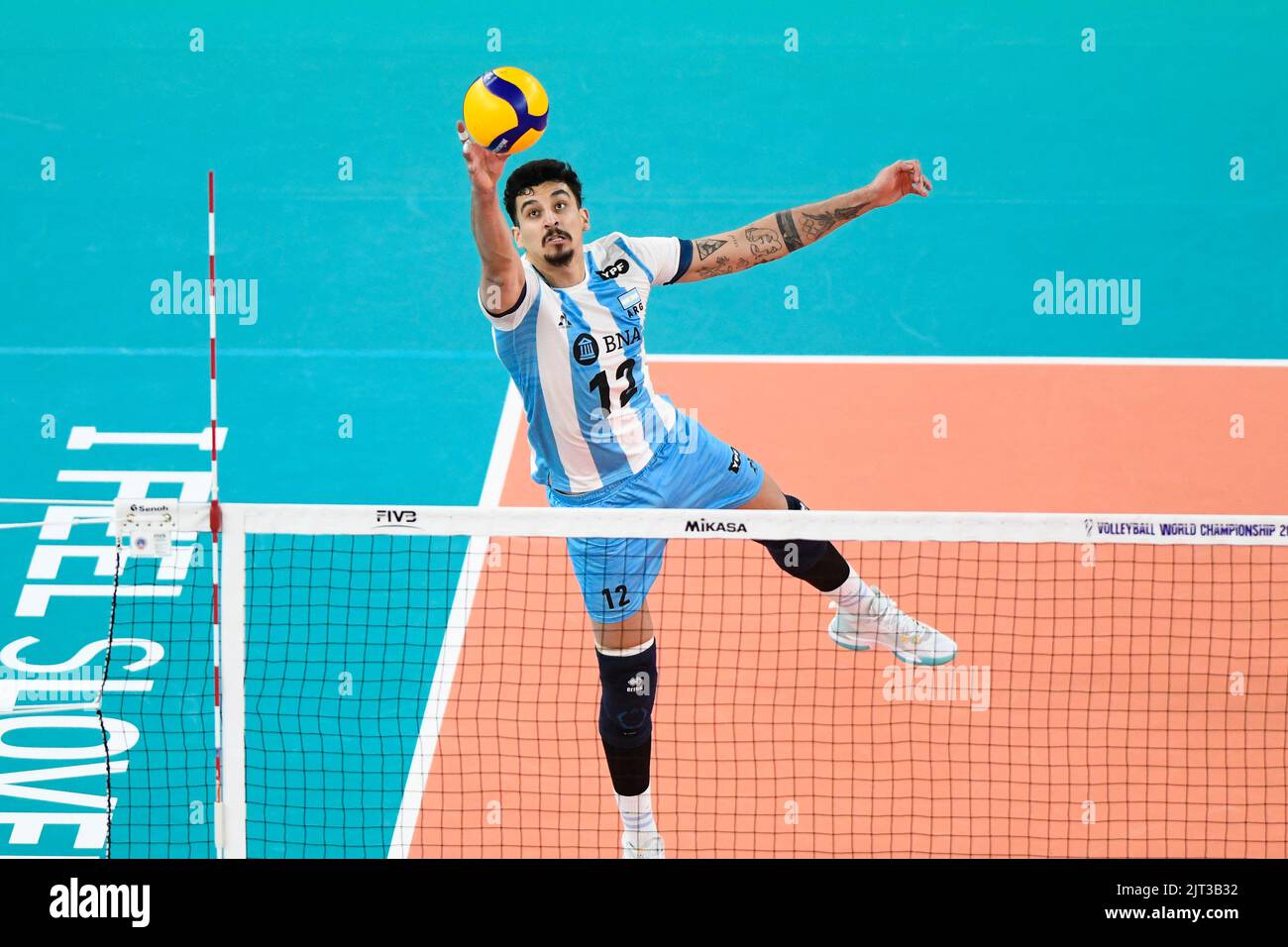Bruno Lima (Argentina). Volleyball World Championship 2022. Stock Photo