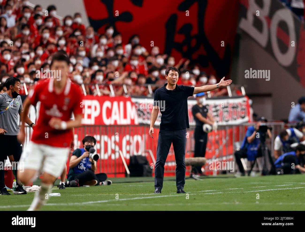 Saitama Japan 25th Aug 22 Kim Sang Sik Jeonbuk Football Soccer Afc Champions League 22 Semi Final Match Between Jeonbuk Hyundai Motors Fc Urawa Red Diamonds At Saitama Stadium 02 In Saitama Japan