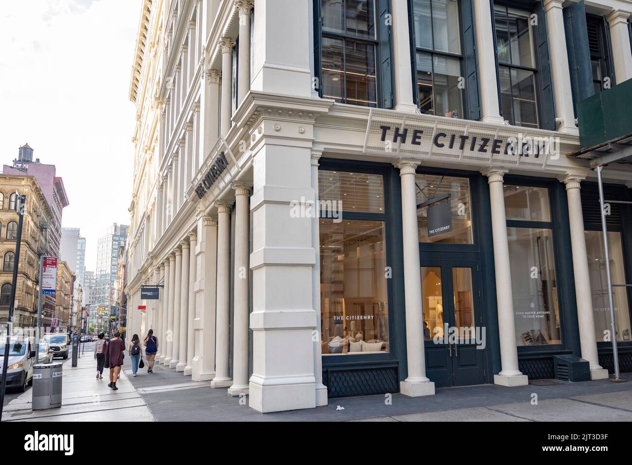 New York, New York, USA. 23rd Aug, 2022. August 23, 2022: New York City, USA: A commercial retail store in SoHo for The Citizenry, a luxury modern home goods store for interior design of upscale residences. (Credit Image: © Taidgh Barron/ZUMA Press Wire) Stock Photo