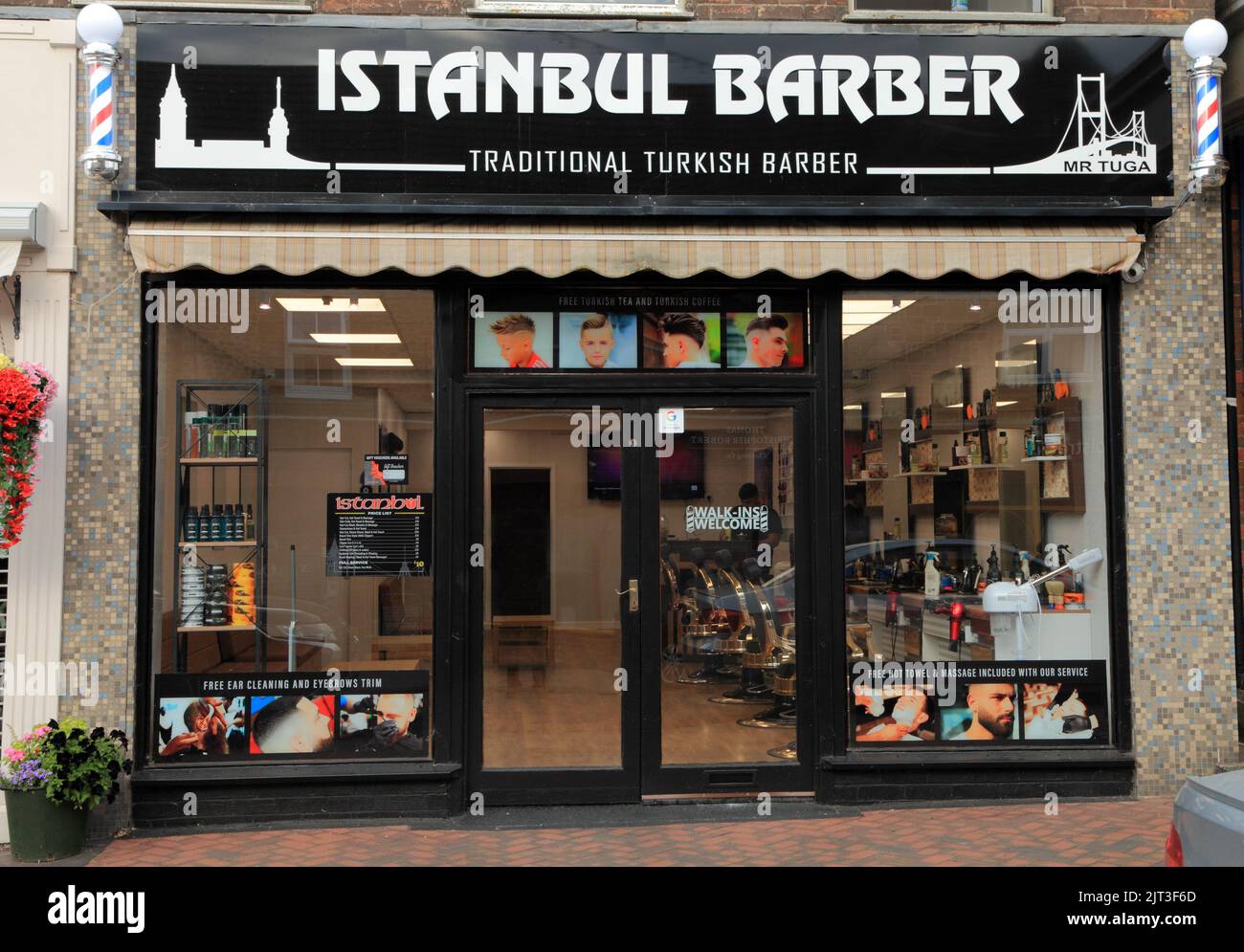 Istanbul Barber, hair salon, shop, traditional Turkish, Hunstanton