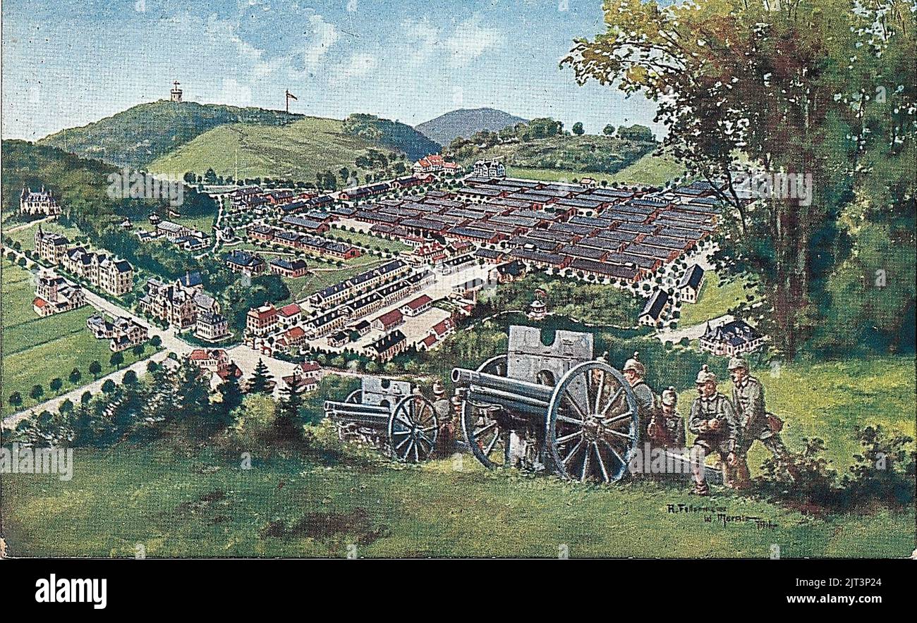 Truppenuebungsplatz Muensingen Barackenlager Stock Photo - Alamy