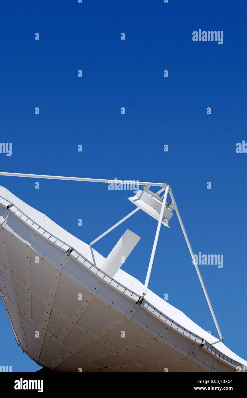 A large commercial satellite dish Stock Photo Alamy