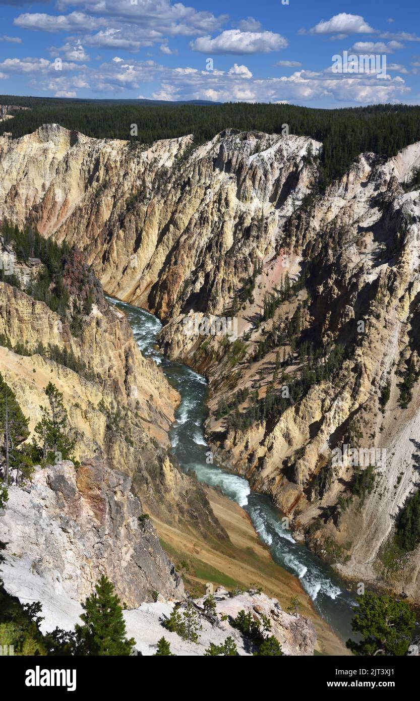 Yellowstone National Park Grand Canyon of the Yellowstone, Wyoming