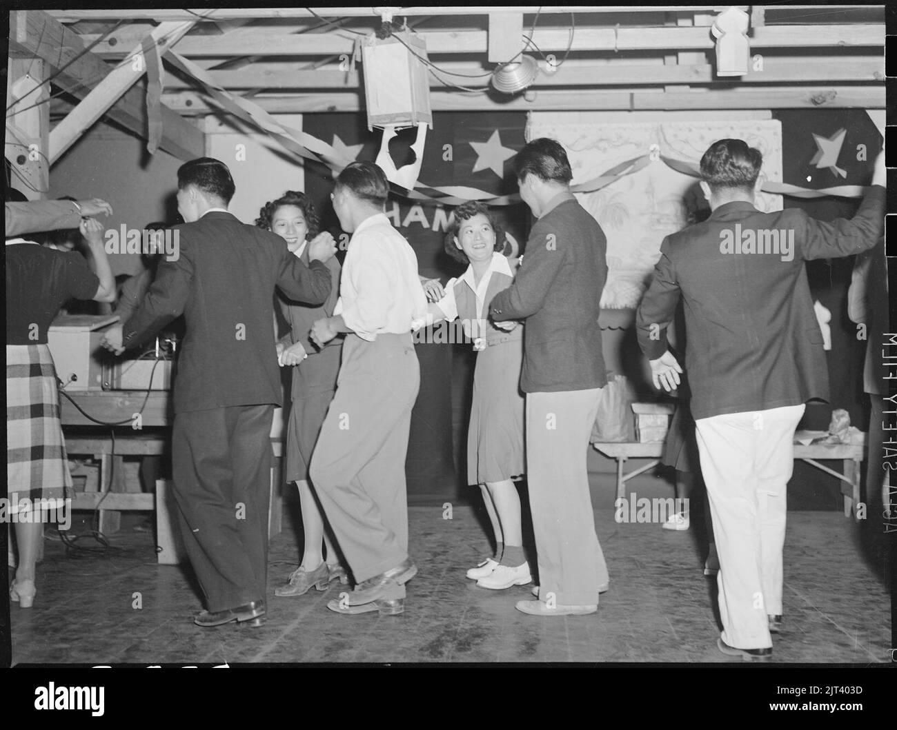 Relocation Ceremony Tule Lake Relocation Center, Newell, California. After the Labor Day ...