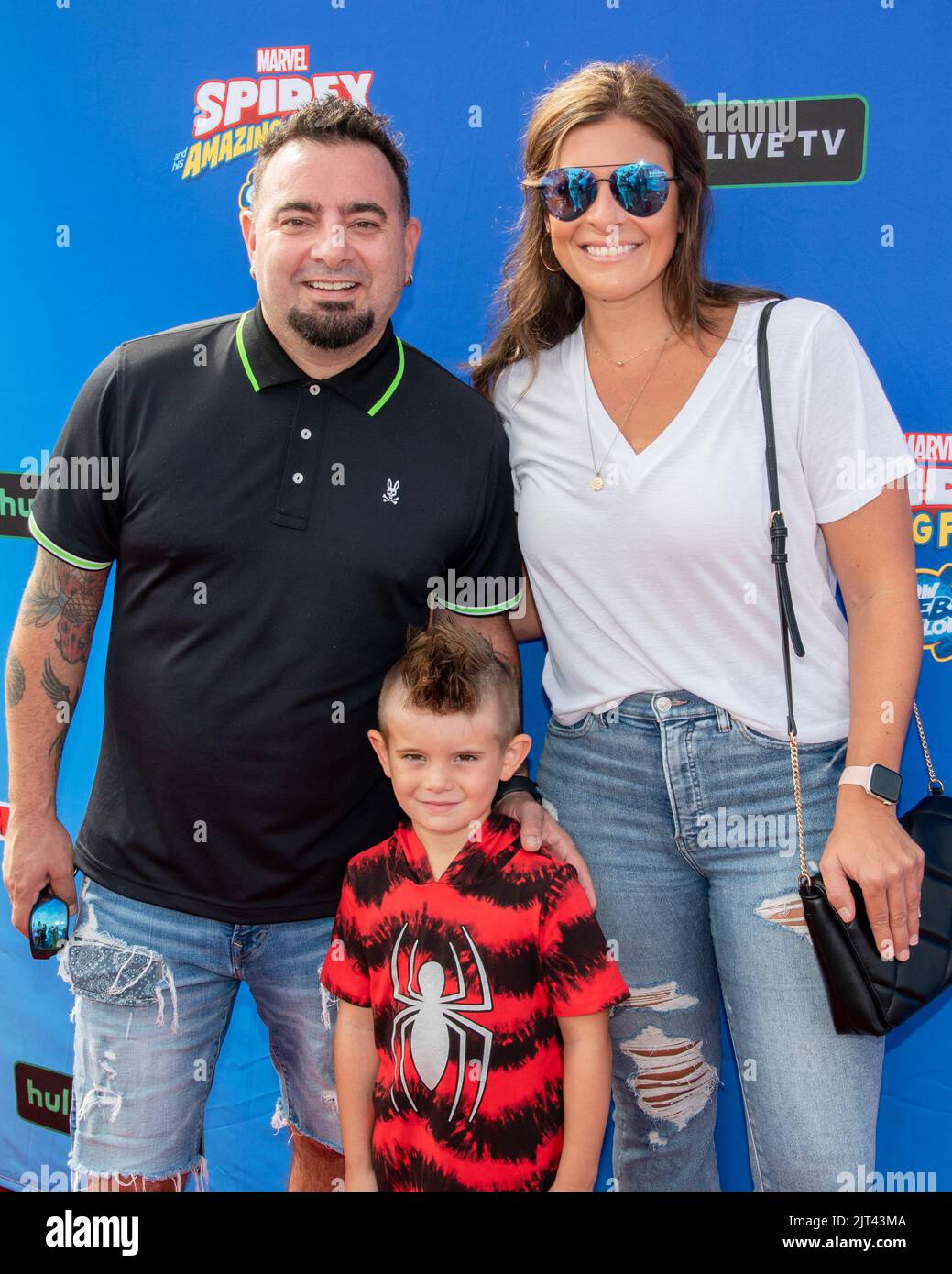27 August 2022 - Los Angeles, California - Chris Kirkpatrick, Karly