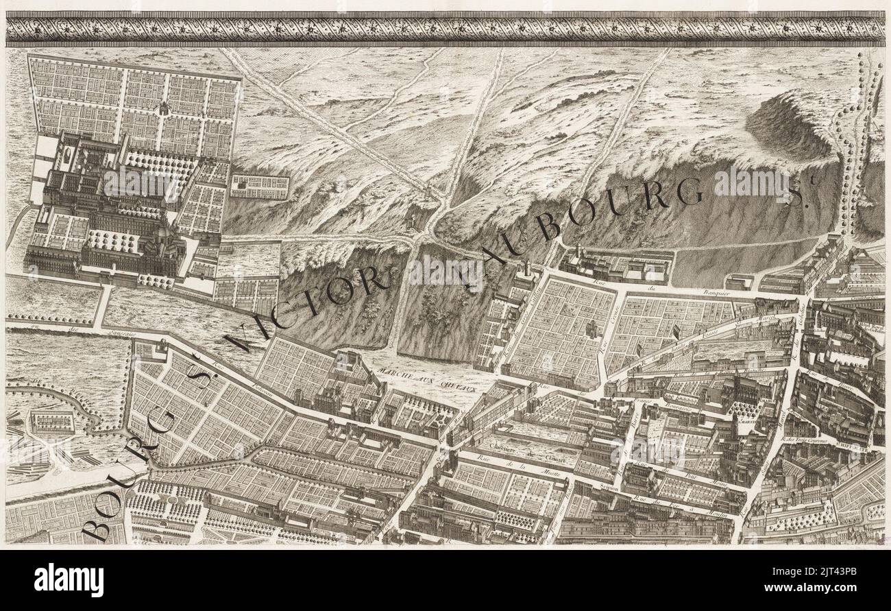 Turgot map of Paris sheet 3 - Turgot Map Of Paris Sheet 3 Norman B Leventhal Map Center 2JT43PB 